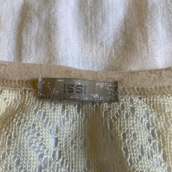 Never worn. Med cardigan with gold sparkle to it - Picture 2 of 6